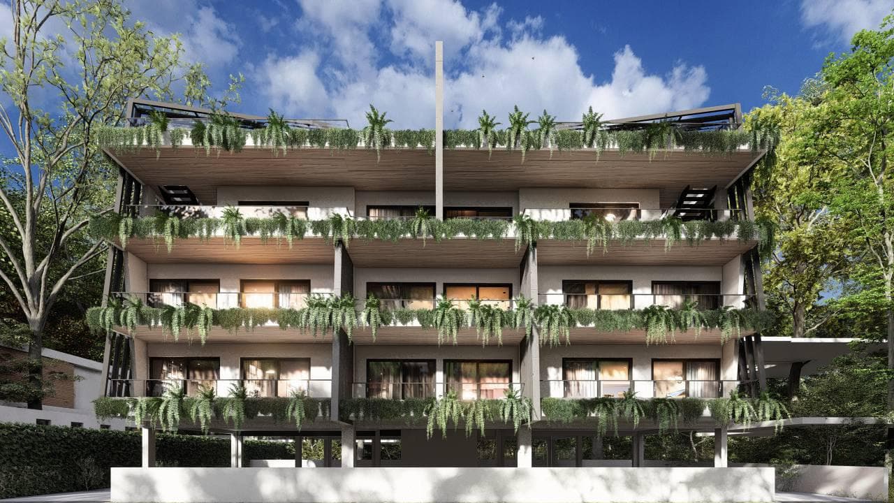 New complex of furnished apartments with a parking in the center of Limassol