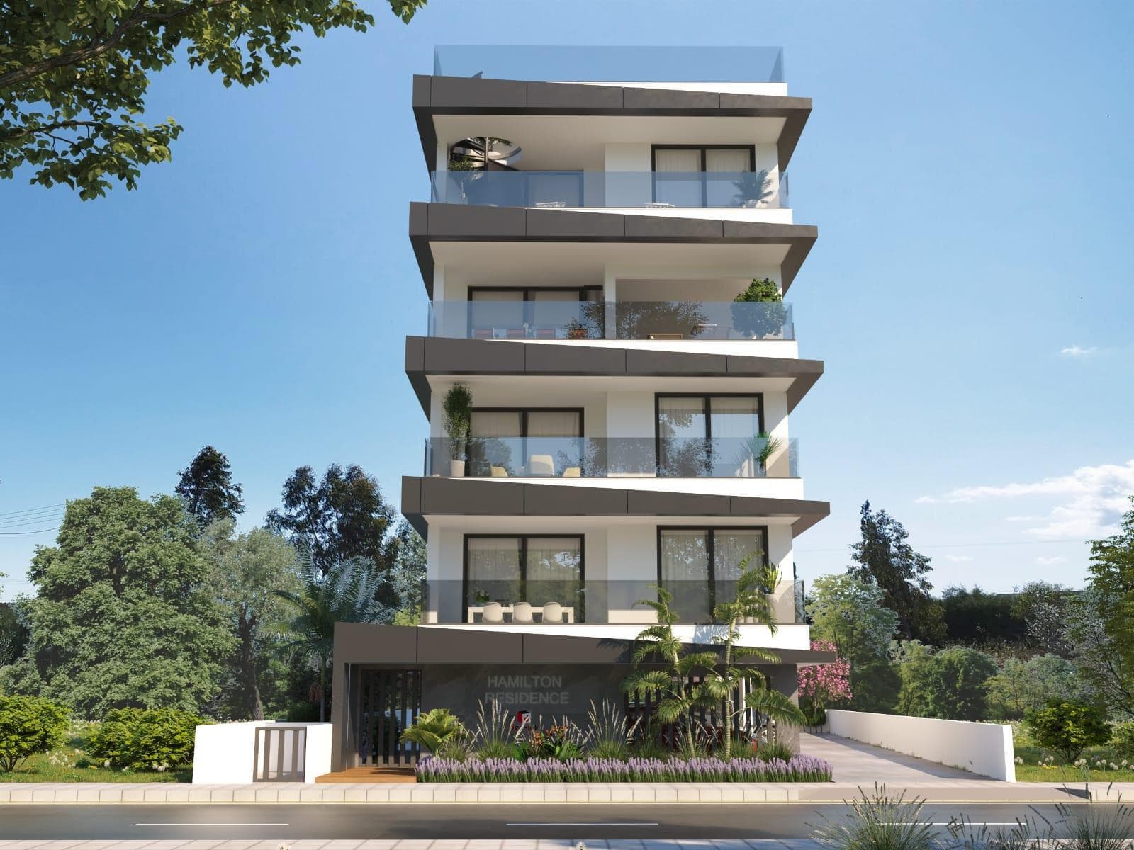 New residence in a quiet residential area