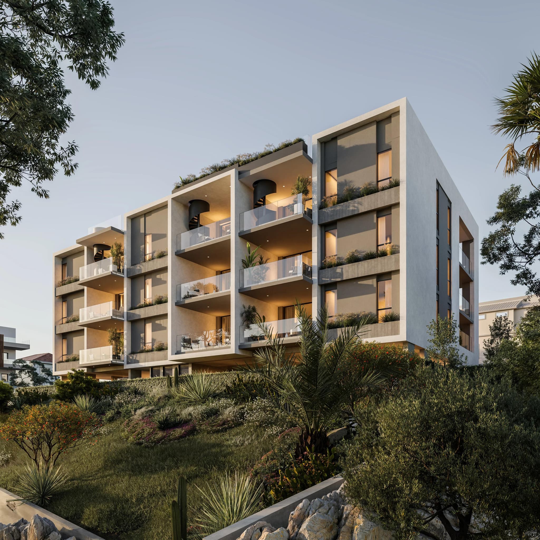 New apartments near the school in Agia Fyla, Limassol
