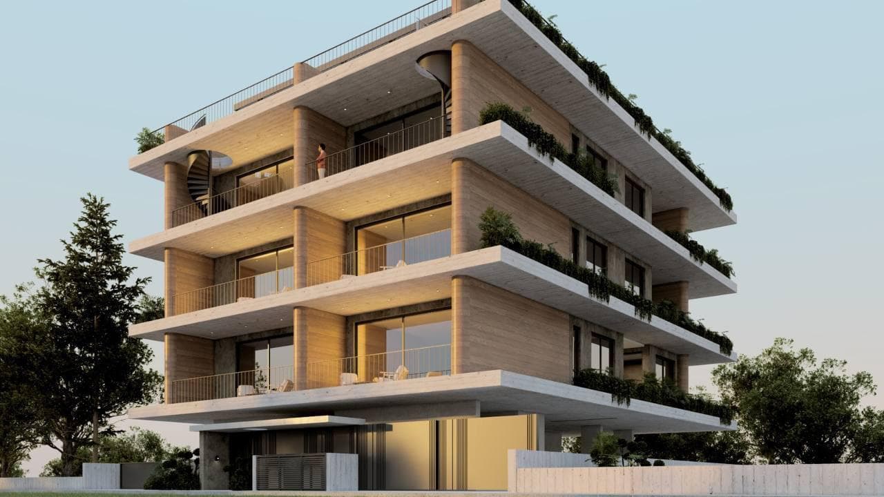 New project with a parking, Limassol