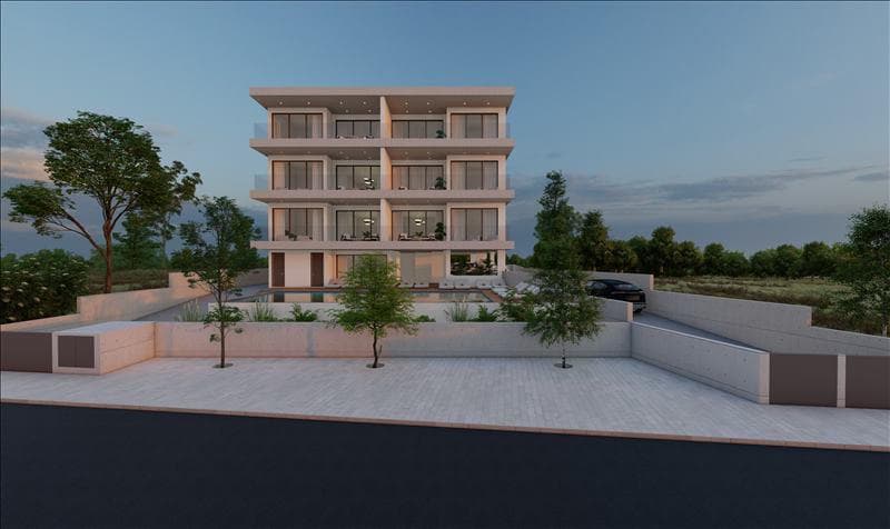 New gated residence with a swimming pool and a gym close to the sea, Paphos
