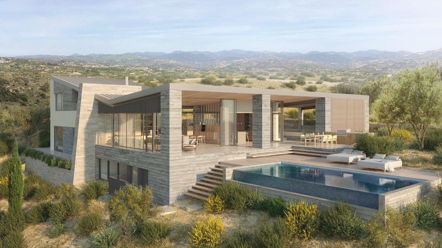 Large complex with golf courses, a spa center and an equestrian club on the nature reserve