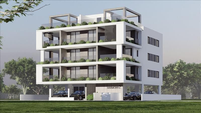 Modern stylish residence with a parking, Larnaca