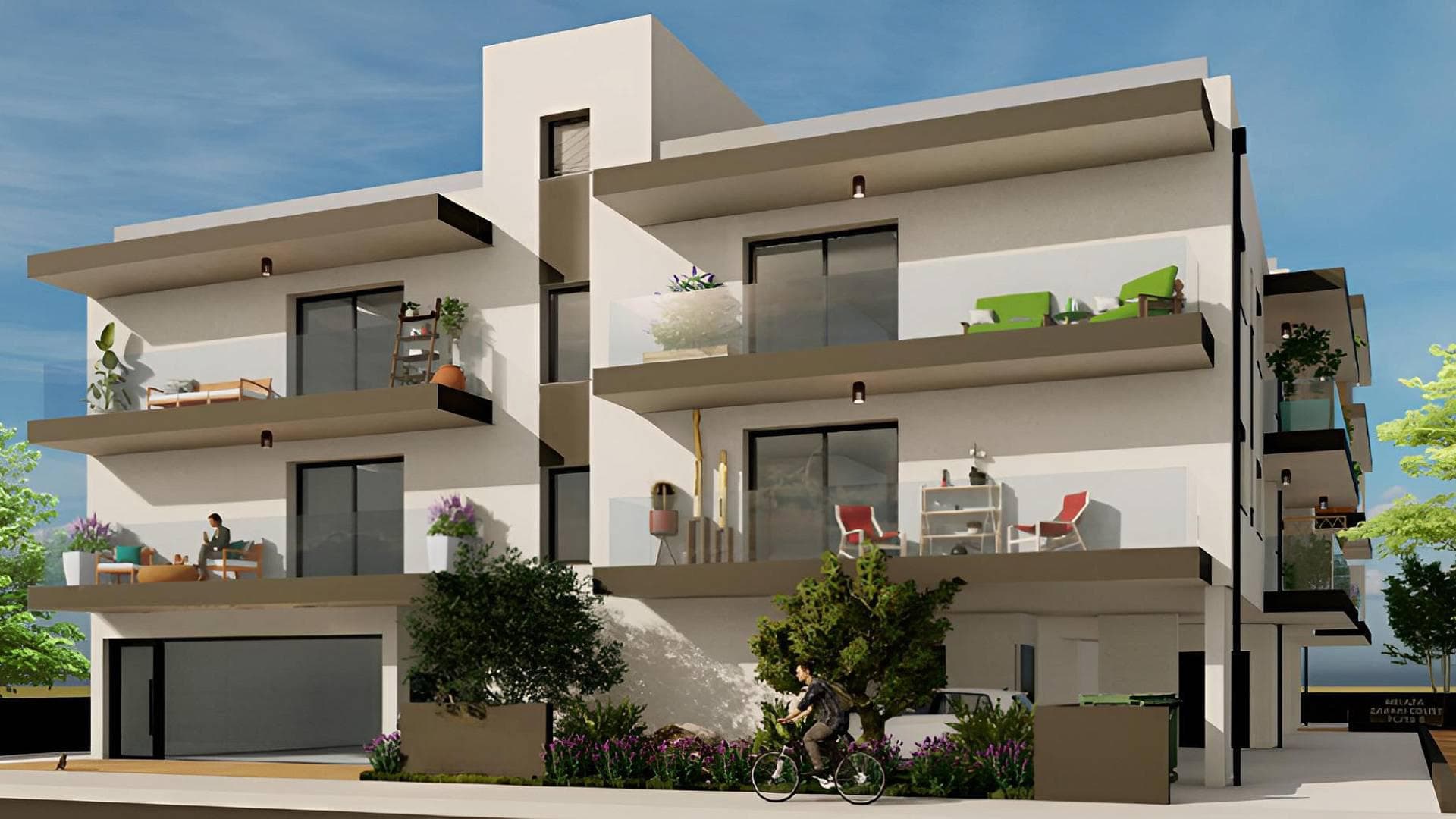 New low-rise residence near the sea, in a prestigious area, Limassol