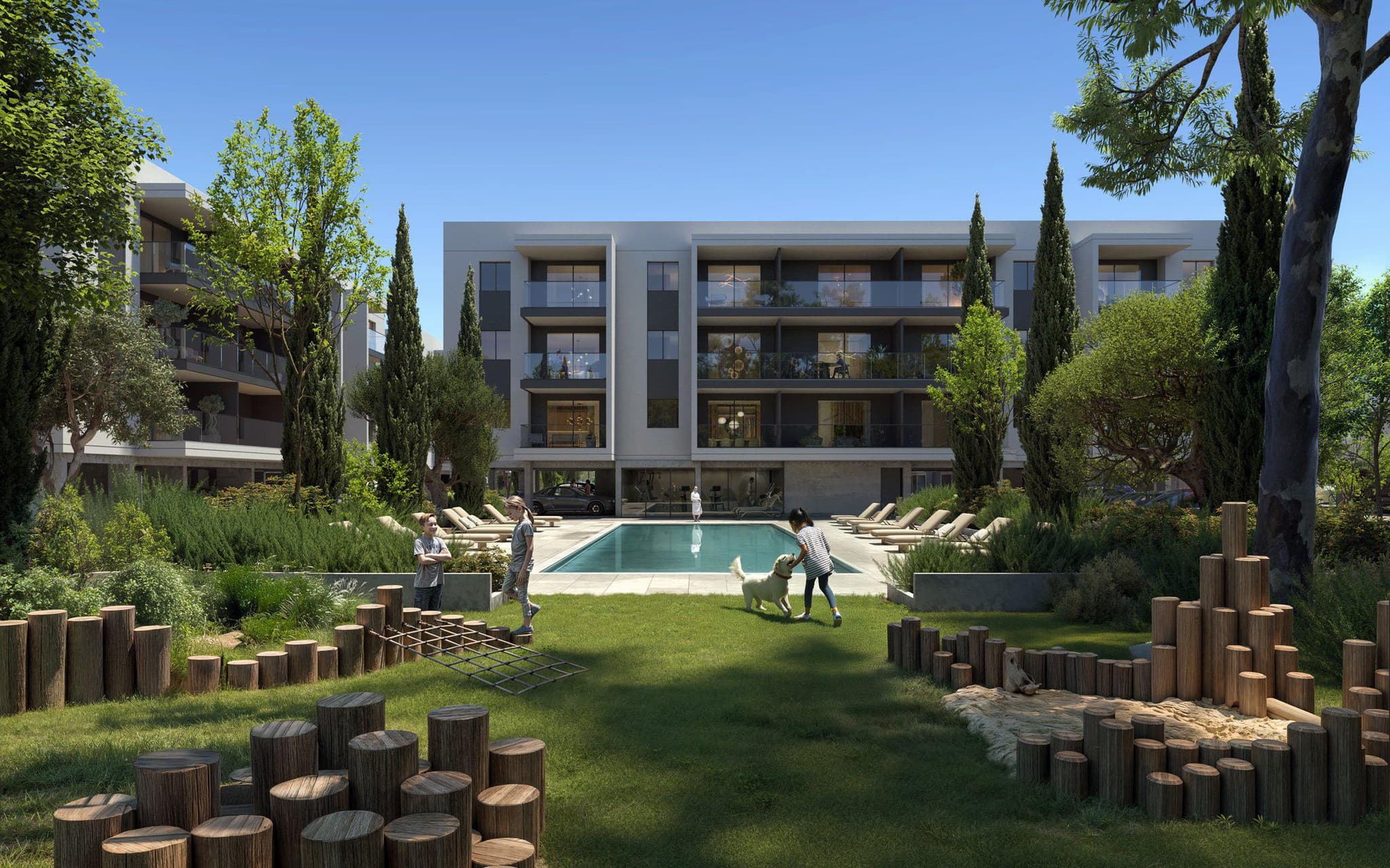 Modern large scale project near golf course, Asomatos, Limassol