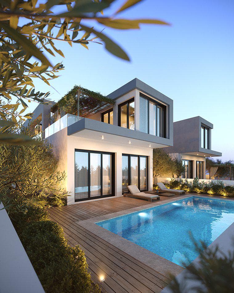 New residence at 200 meters from the beach and 100 meters from the golf course