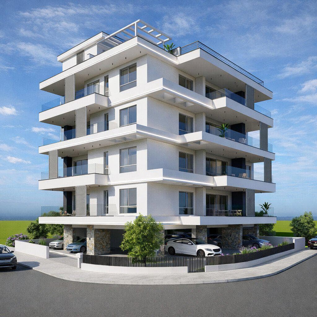 New project with a roof-top garden