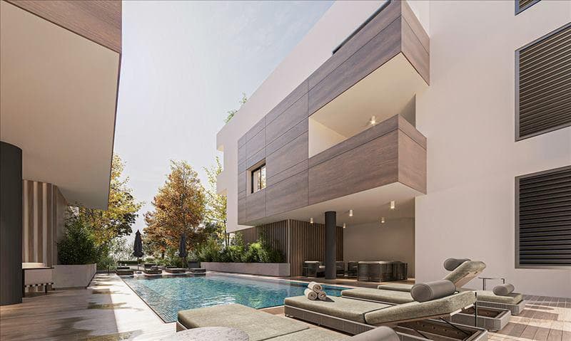 Residence with a swimming pool in a prestigious area of Larnaca