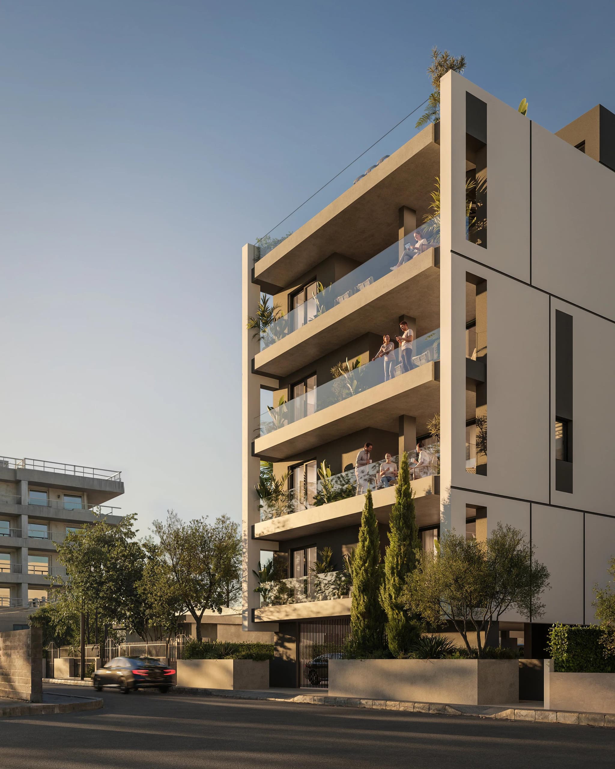 New complex with parking just 700 meters from the sea, Katholiki area, Limassol