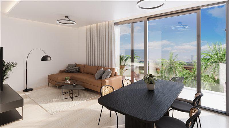 Gated residence with a swimming pool and gardens close to beaches