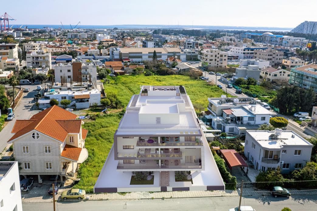 New apartments in a residential complex with a parking, Limassol