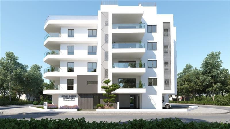 New low-rise residence with a parking, Larnaca