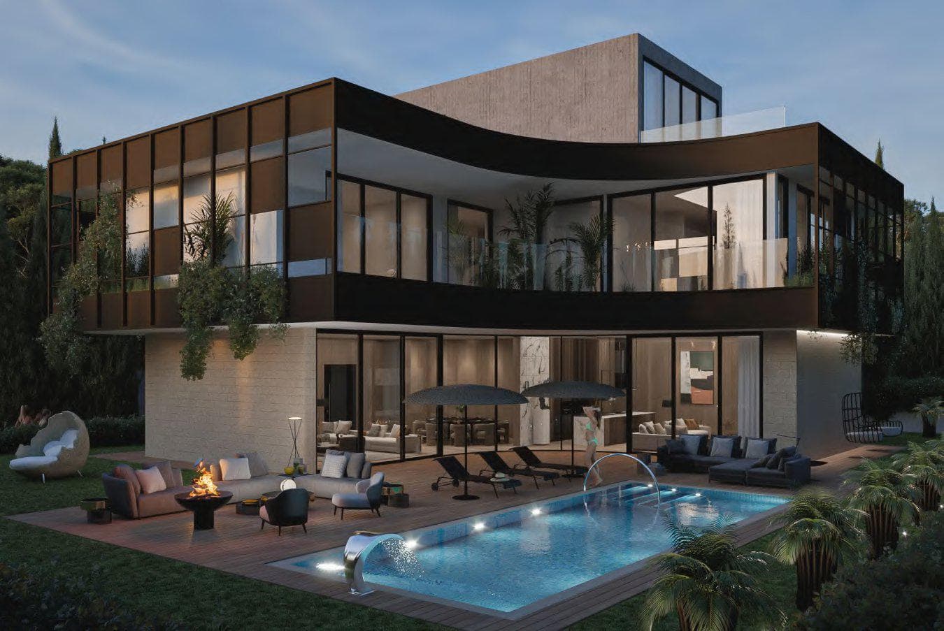 New residential complex in the center of Nicosia