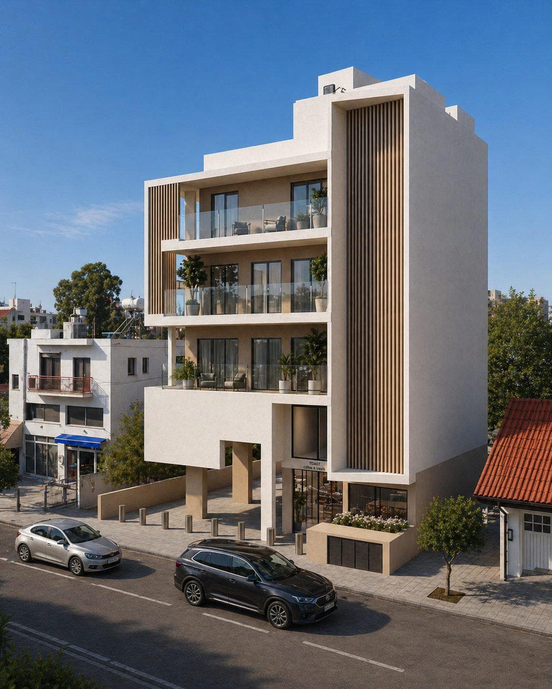 New apartments with parking lots and storages in Agios Ioannis, Limassol