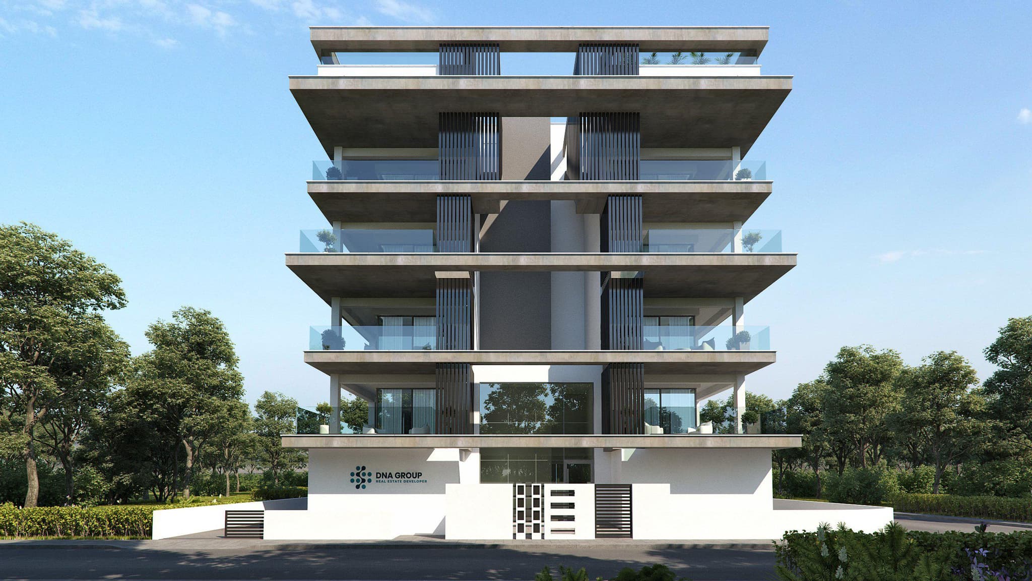 New penthouses with private pools in Agios Nikolaos, Limassol