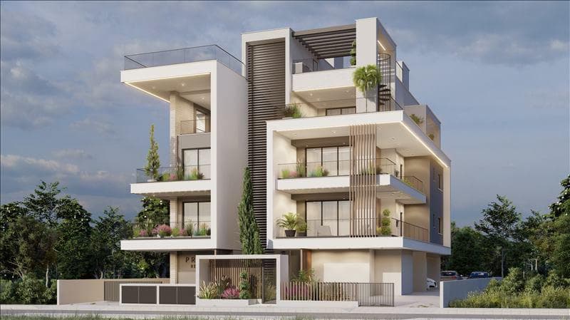 New residence at 500 meters from the beach, Germasoya