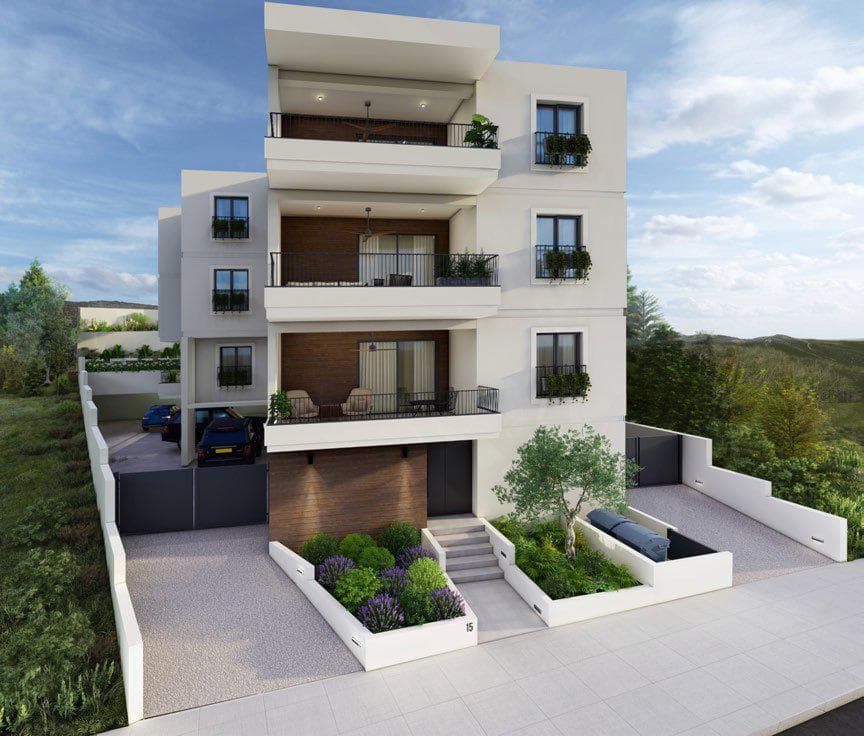 New gated residence in a quiet and prestigious area