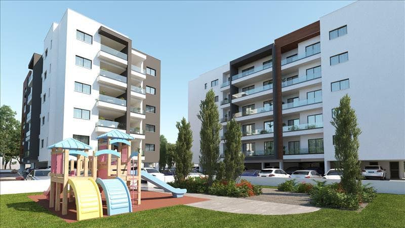 New residence with an elevator and a parking close to the center of Limassol, Polemidia