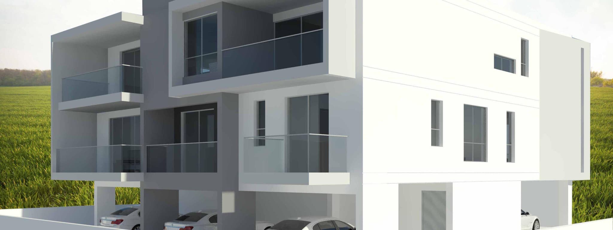 New low-rise residence close to the sea
