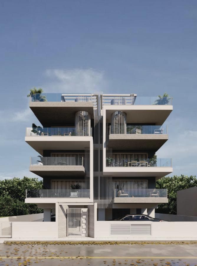 New residence with a parking in a quiet area