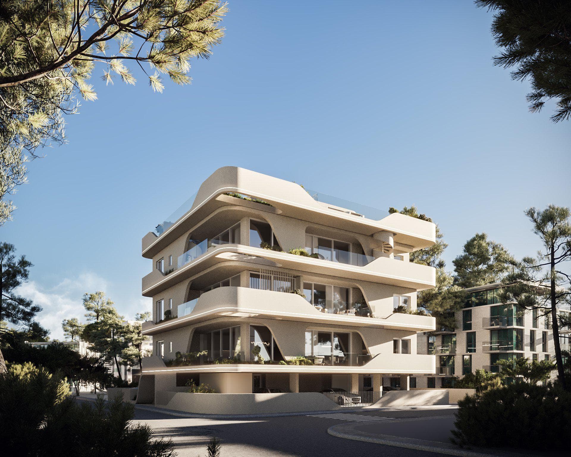 New low-rise residence in the center of Limassol