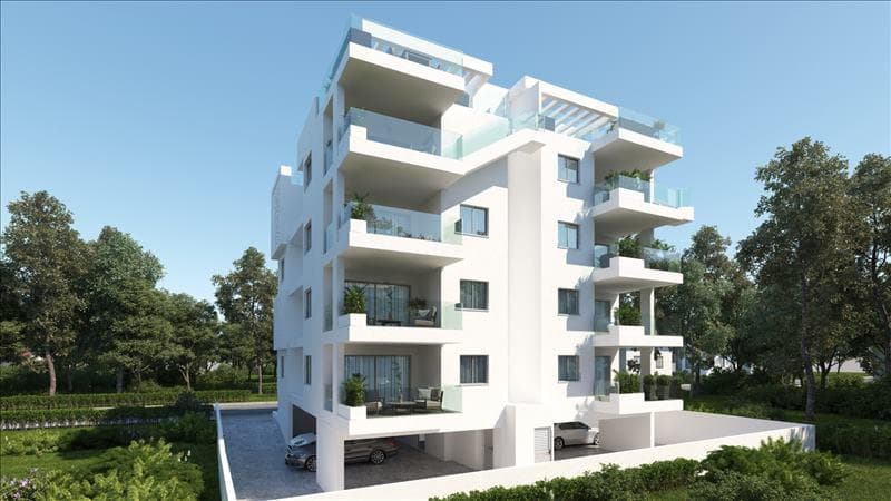 Apartments in a new residence in the center of Larnaca