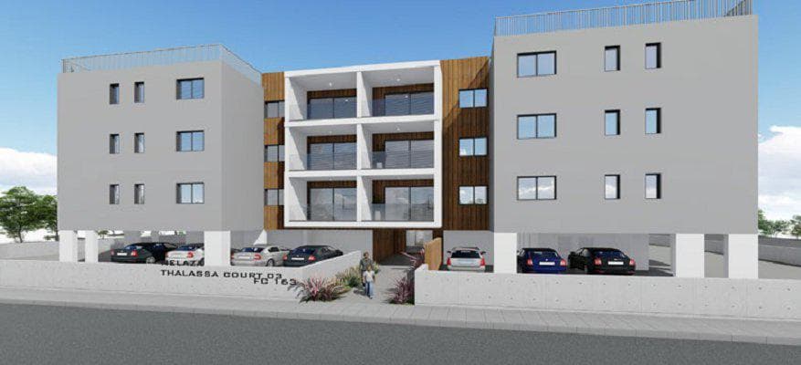 New low-rise residence at 900 meters from the sea, Limassol