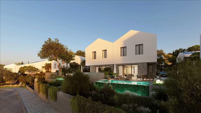 New gated residence with a swimming pool in the prestigious suburb od Limassol