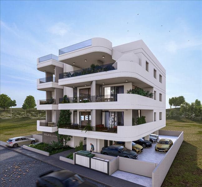 New residence with a parking near the airport
