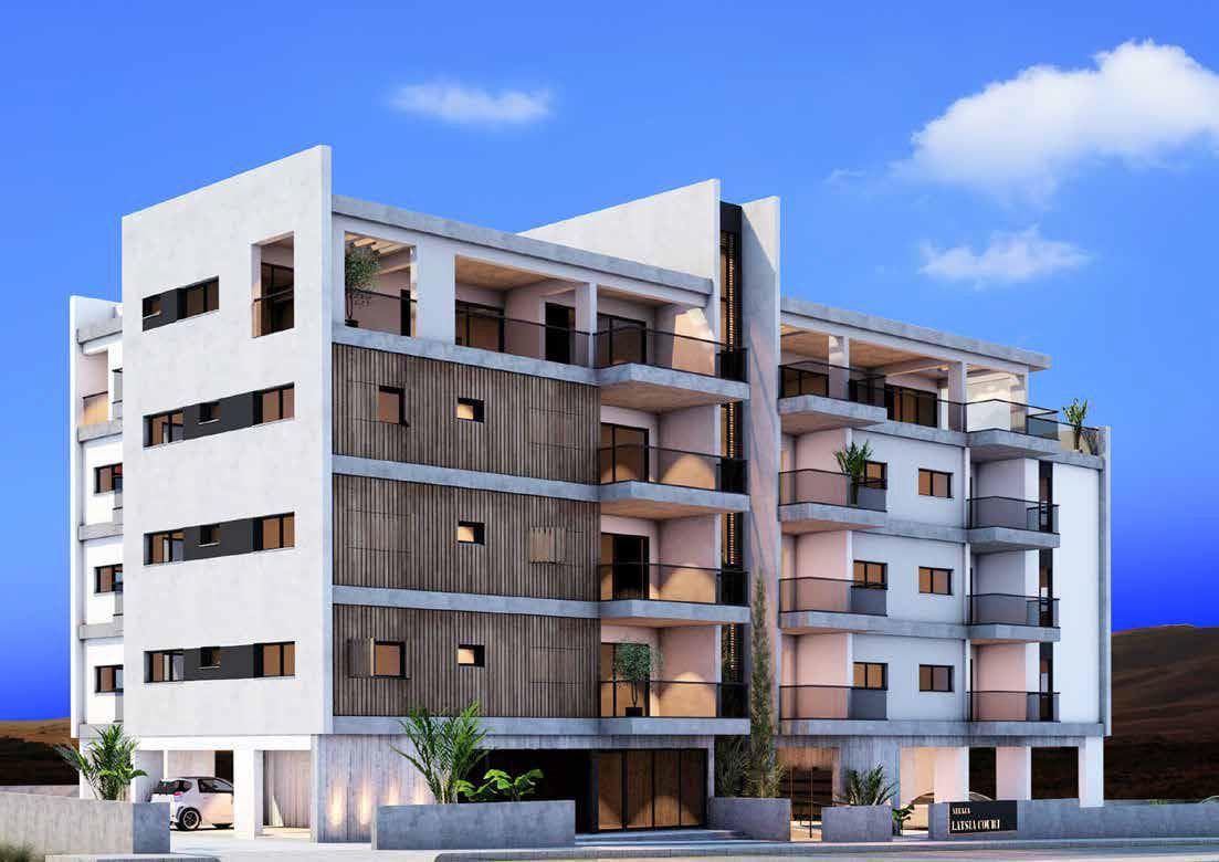 Low-rise residence in the center of Latsia