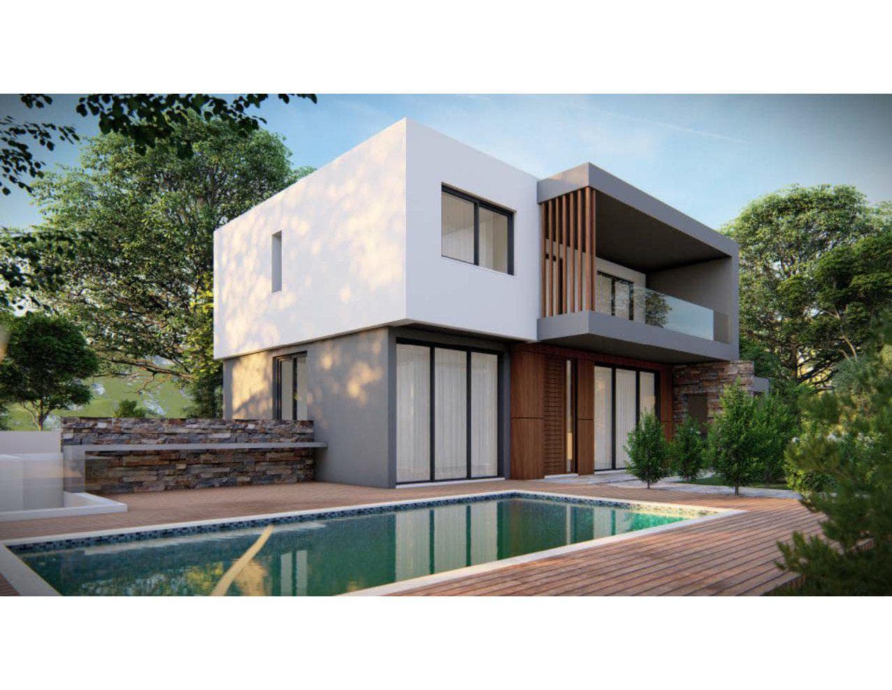 Villas with a panoramic view close to the center of Paphos