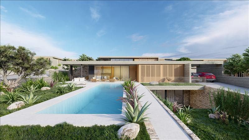 New complex of villas with swimming pools in a prestigious area, Peyia
