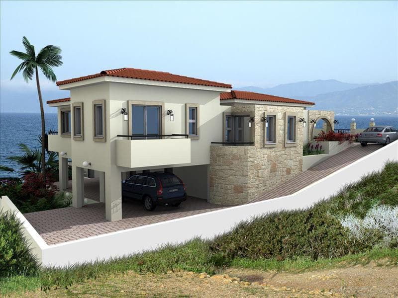 Gated complex of villas with swimming pools and panoramic views close to the marina