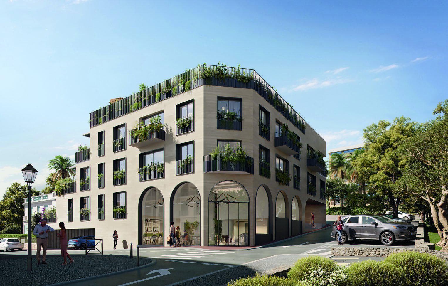 Exclusive apartments in a building with a garden and a parking, Beaulieu-sur-Mer