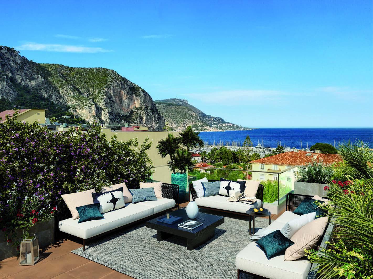 First-class apartments in a residential complex with a garden, Beaulieu-sur-Mer, Cote d'Azur