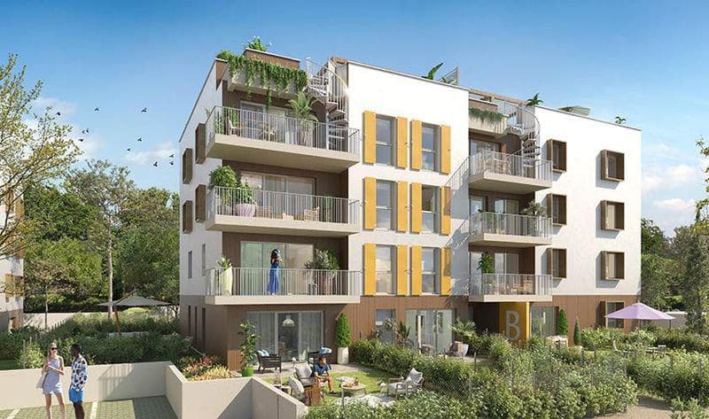 New residential complex 800 m from the beach, Antibes, Cote d'Azur