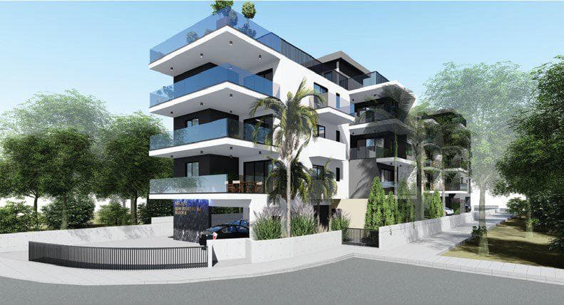 New low-rise residence in an area with well-developed infrastructure