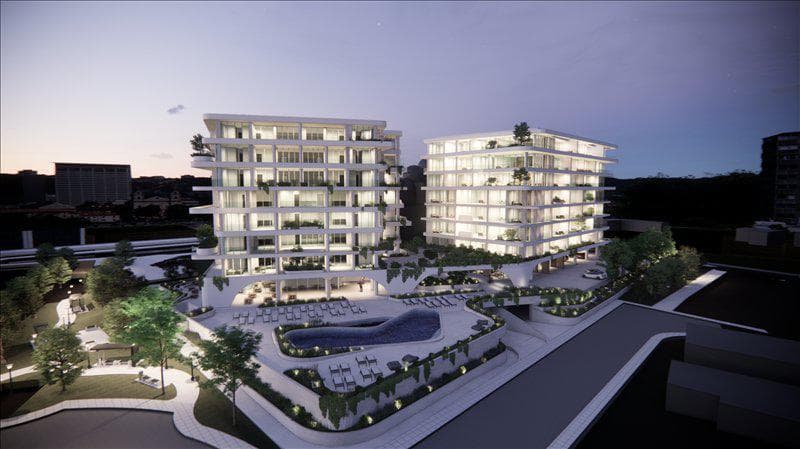 New residence with a swimming pool in the heart of Paphos