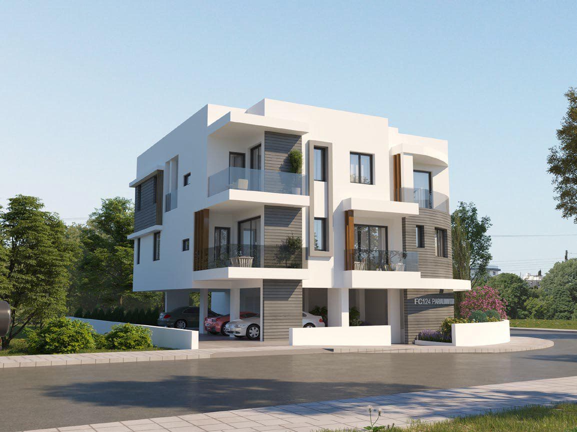 New low-rise residence close to the sea