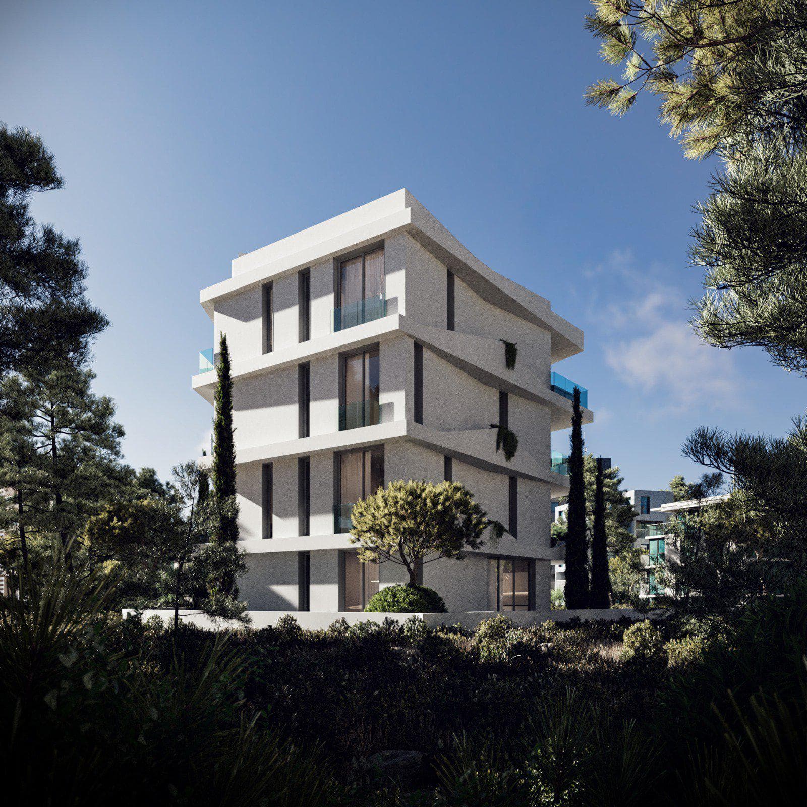 New luxury residence with a parking near the center of Paphos