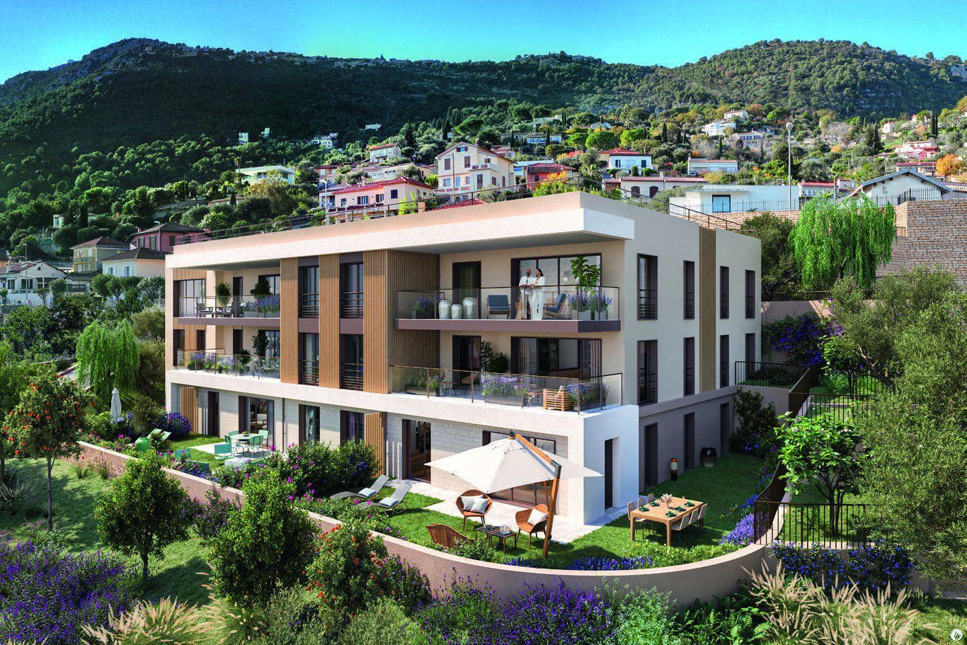 New residential complex with SPA and panoramic sea views in Beausoleil, Cote d'Azur