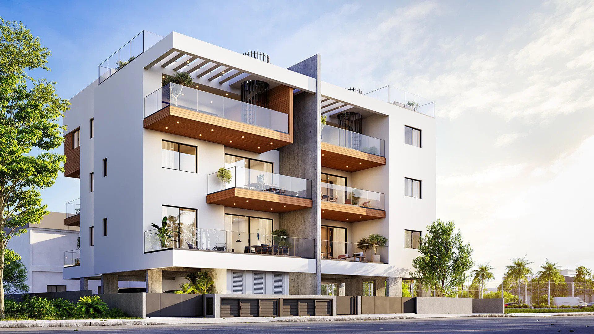New residence with a parking, 5 minutes from the center of Limassol