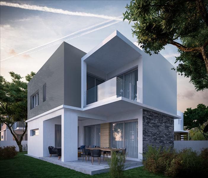 New complex of villas with picturesque views