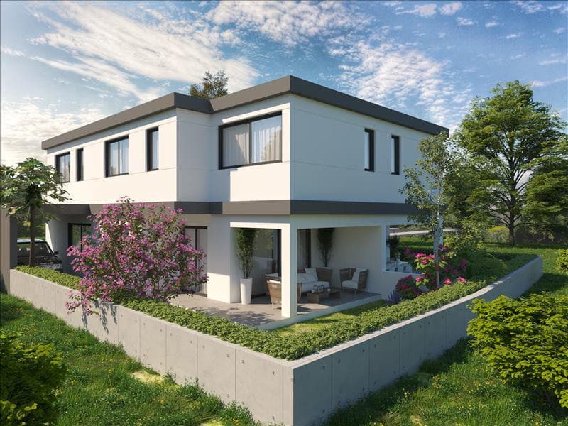 New complex of villas in the center of Lakatamia