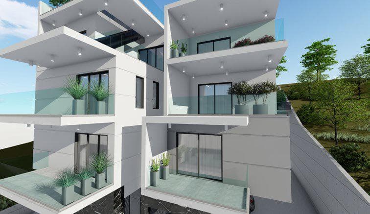 New low-rise residence with a parking, Limassol