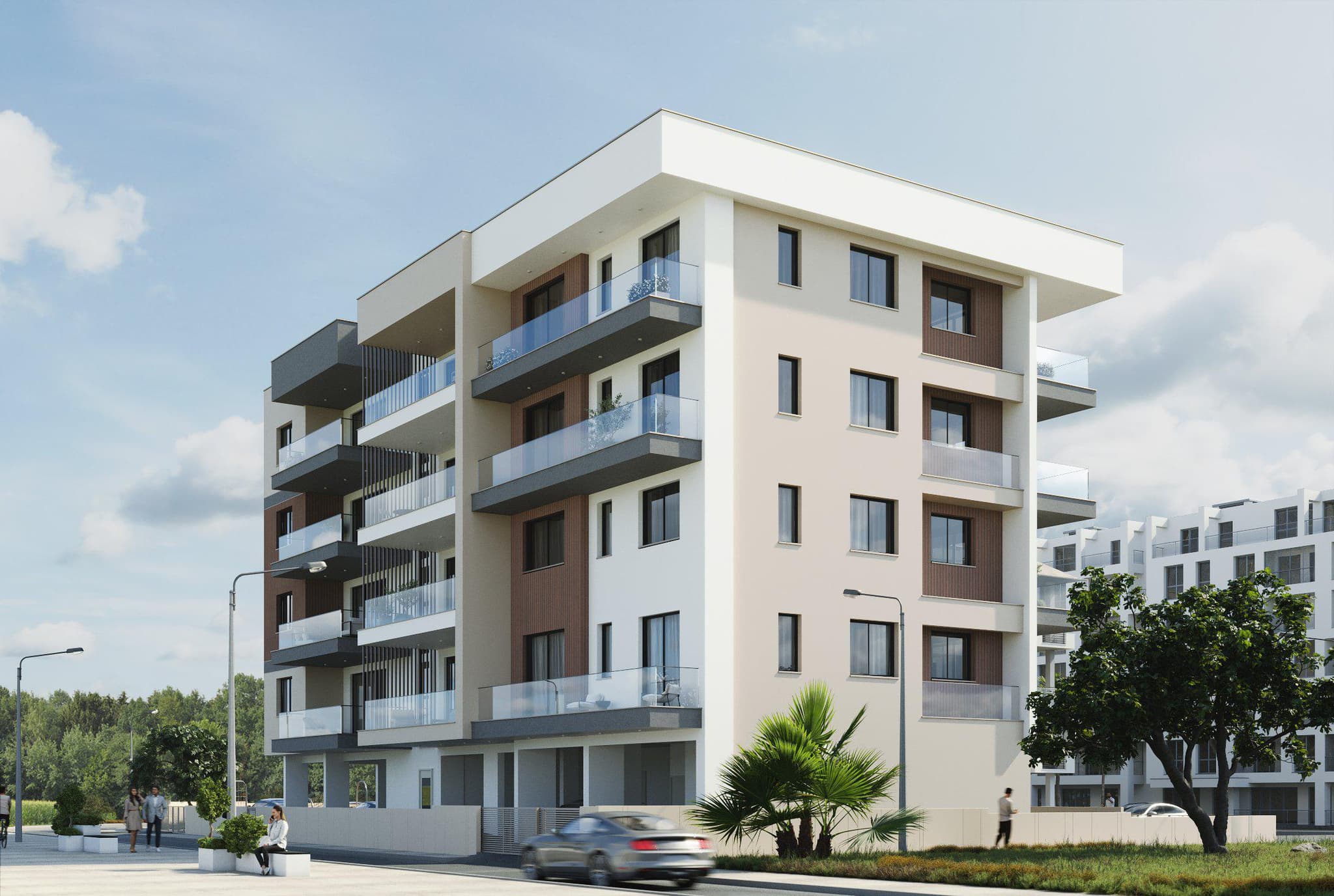 New gated residence with a kids' playground, Agios Athanasios