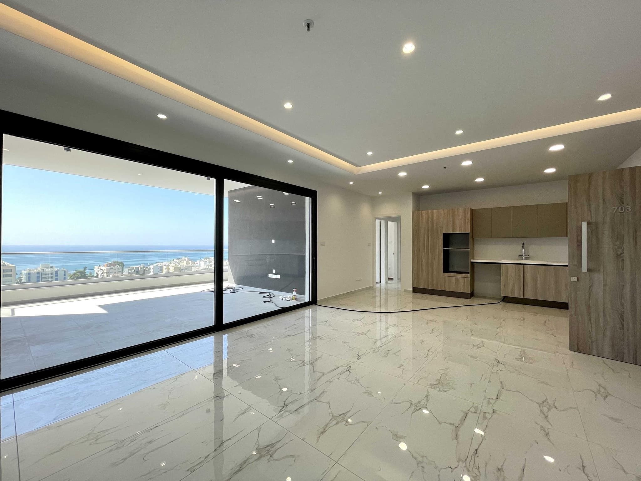 Modern apartments in a residential complex near the sea in Limassol