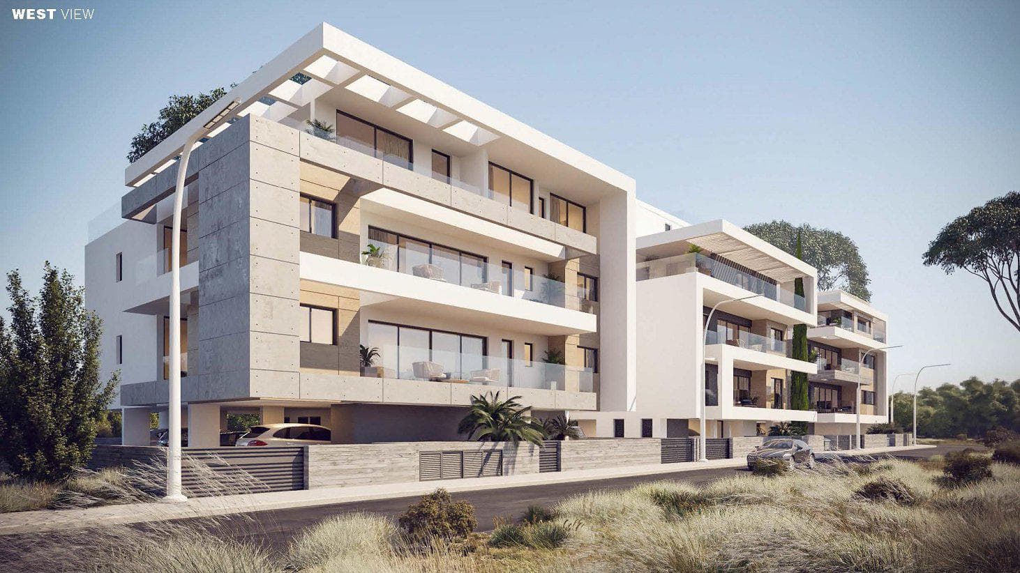 New residence with a roof-top terrace, Zakaki, Limassol