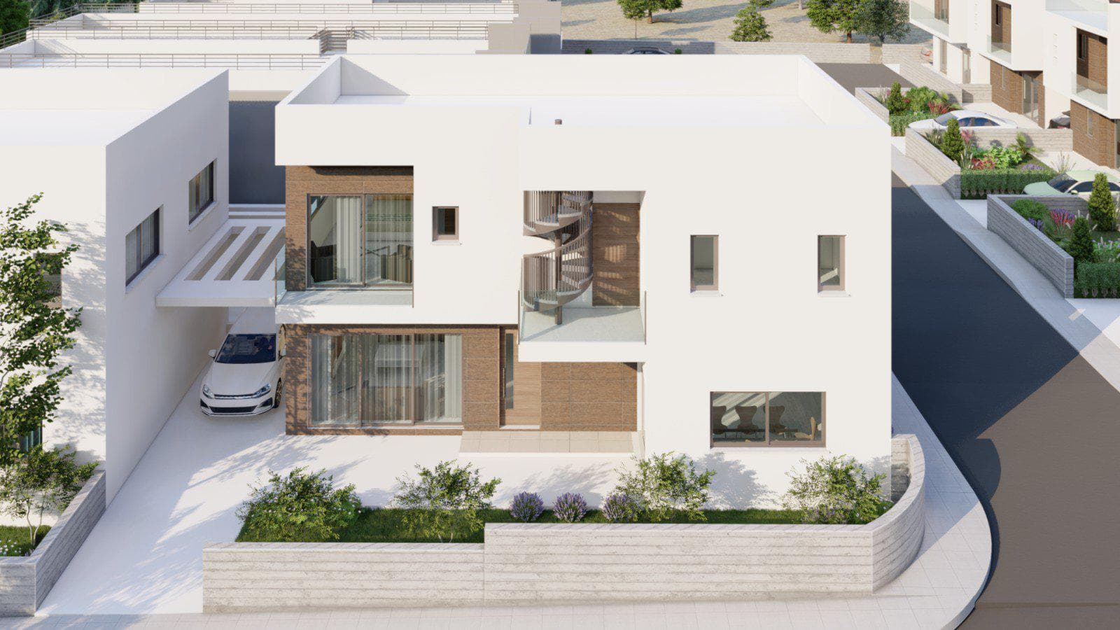Residence in a quiet premium residential area, close to the beach, Yeroskipou, Paphos