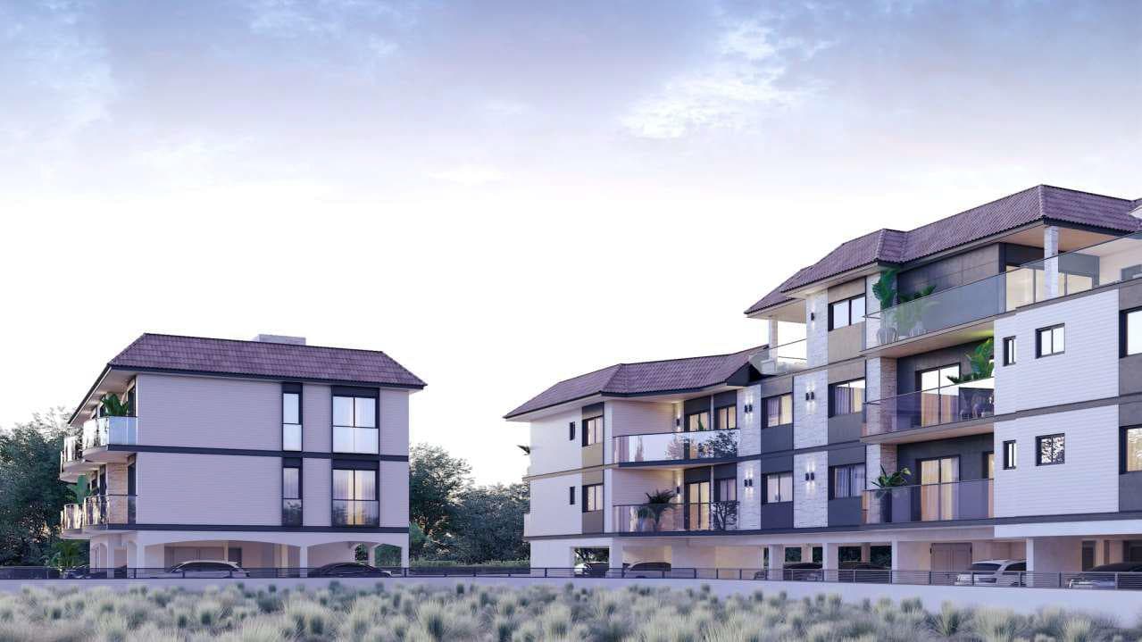 Low-rise residence with a view of the mountains in a quiet area, Agios Tychonas